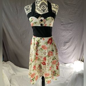 Vintage Style Floral Dress